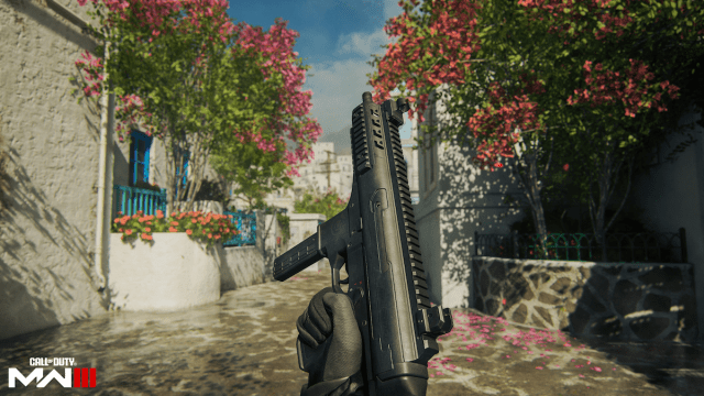 A screenshot of the new HMR-9 SMG coming in MW3 season one mid-season update.