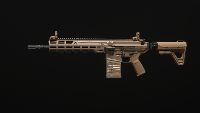 Image of the BAS-B rifle in Modern Warfare 3.